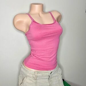 Vintage Y2K Pink Polka Dot Cami Top by SO… 💖✨